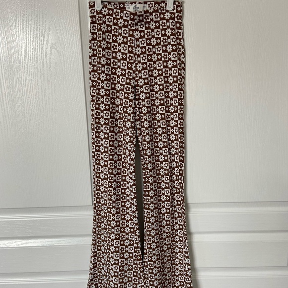 XXS regular Hollister high waist flare print pants - Picture 4 of 7